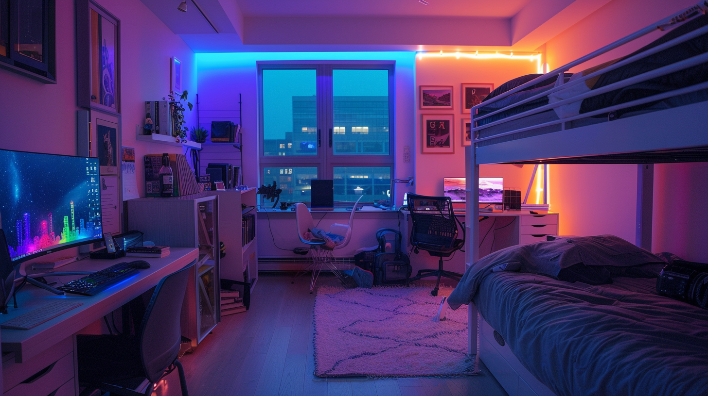 5 Best Dorm Room Lights for Guys