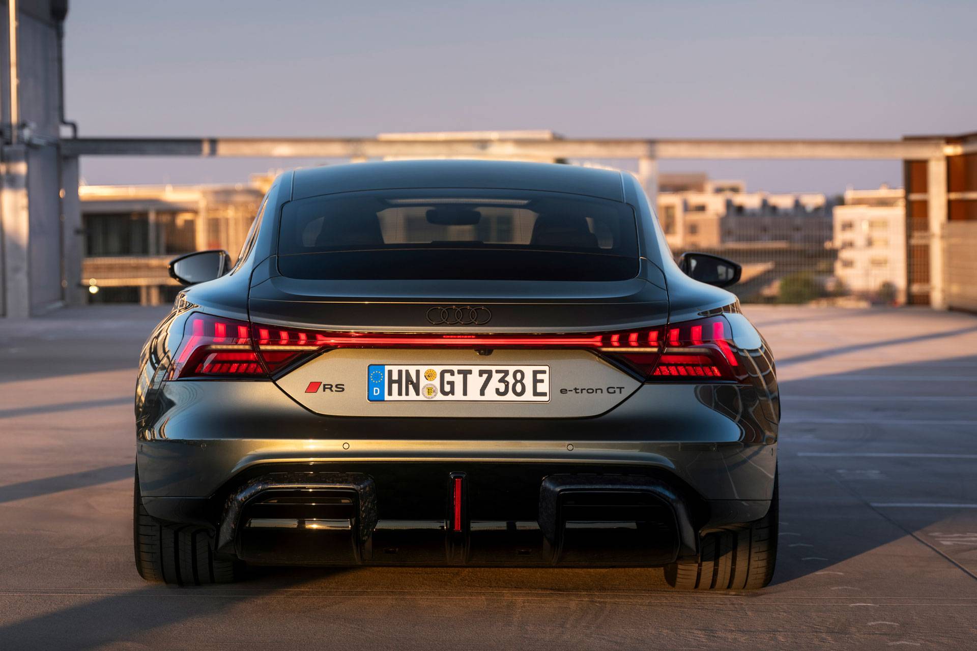 Audi RS E-Tron Rear View